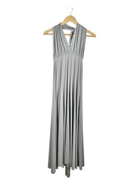 Gray Convertible Infinity Maxi Dress Size Medium